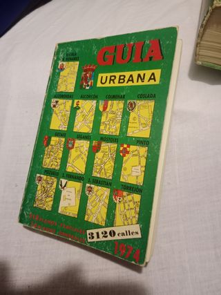 GUÍA URBANA DE MADRID 1974
