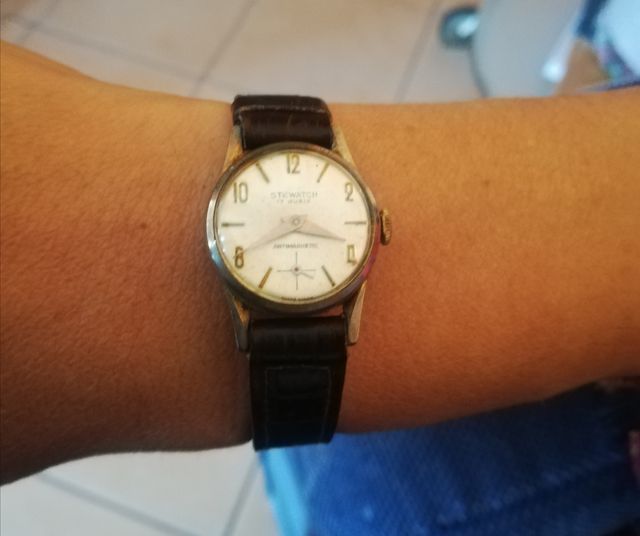 Orologio Ricarica manuale vintage Funzionante