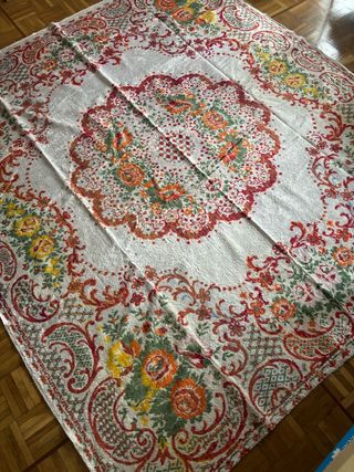 Tapiz  alfombra, antiguo, nueva