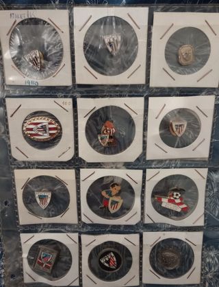 Lote Pins y más Athletic Club de Bilbao