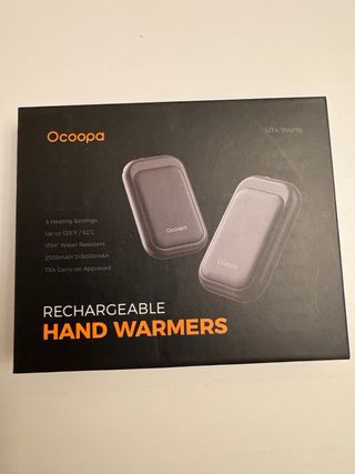 Calentador de manos recargable