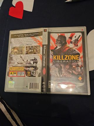Juego psp killzone liberation.