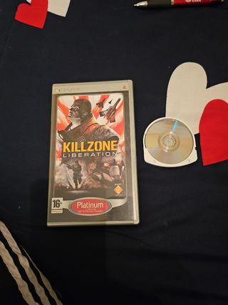 Juego psp killzone liberation.