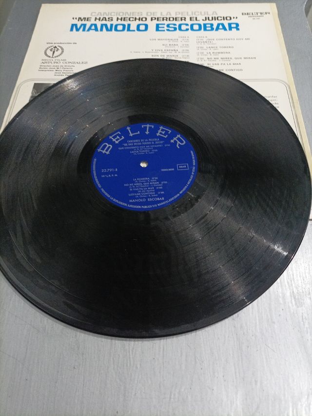 Manolo Escobar , B.S .O  Me has hecho pe