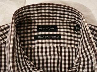 Camisa de cuadros Massimo Dutti