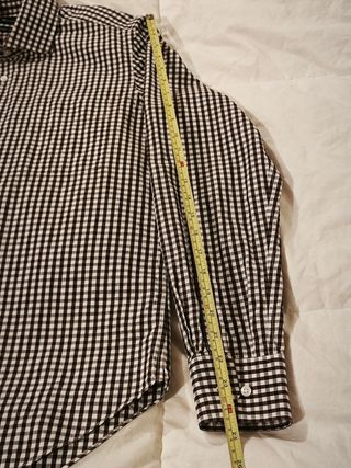 Camisa de cuadros Massimo Dutti