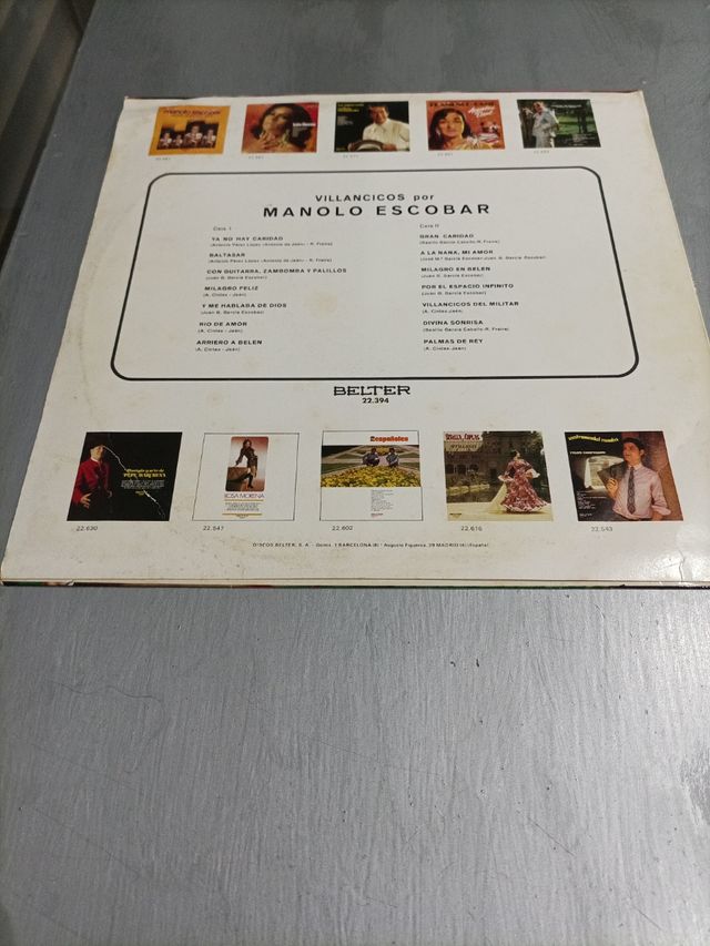 Manolo Escobar , villancicos