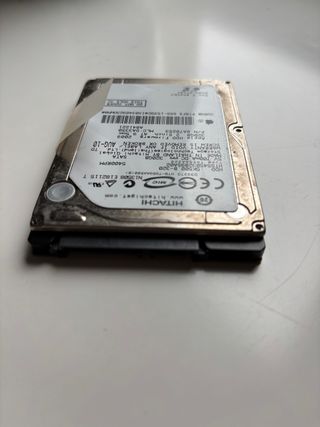Disco duro interno Hitachi 320Gb de 2,5 pulgadas