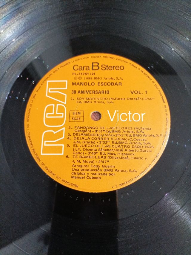 Manolo Escobar , 30 aniversario