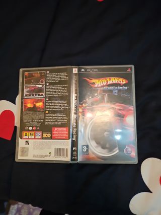 Juego psp Hot wheels.