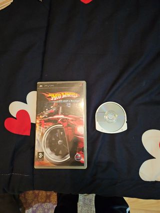 Juego psp Hot wheels.