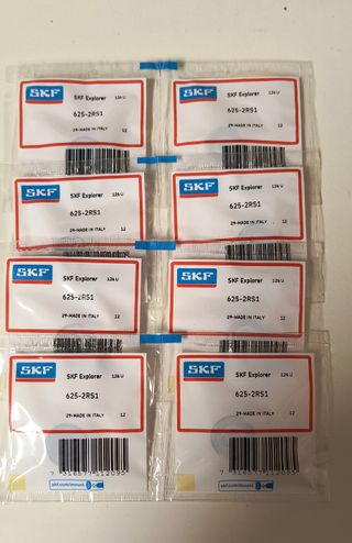 Cuscinetto SKF radiale, mod.625-2RS1
