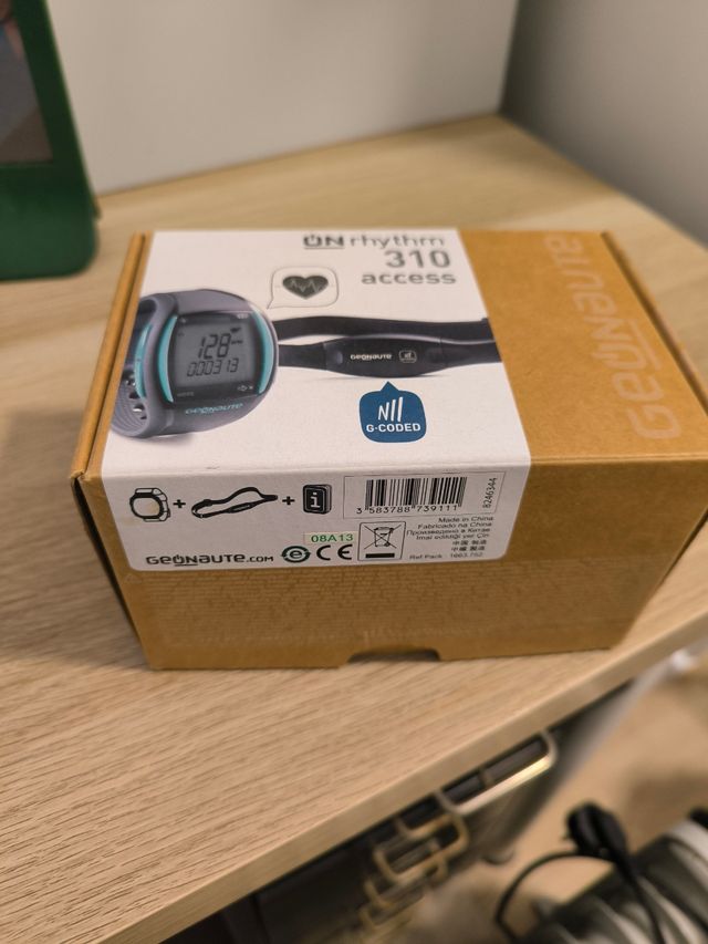 Reloj + cinta cardio