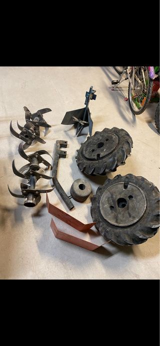 Motoazada PIVA M9 motor 2 tiempos 9 cv