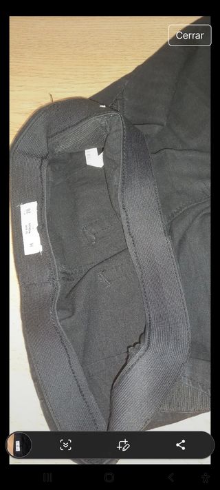 Pantalón negro premamá 