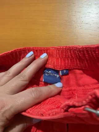 Pantaloni Minnie in Velluto a coste  Disney 3 mesi