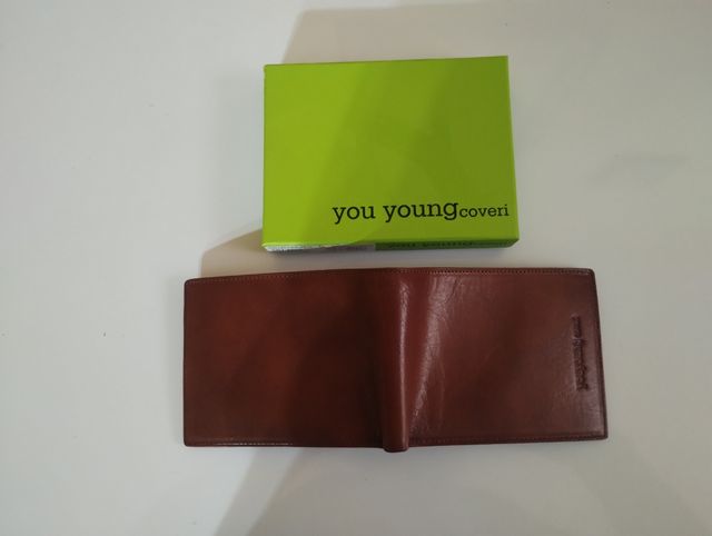 Portafoglio uomo YOU YOUNG COVERI, colore marrone