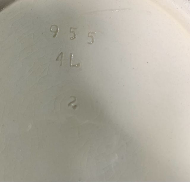 Sopera porcelana servidor de vino