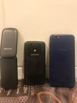 Lote de moviles para piezas samsung iphone 6s onor
