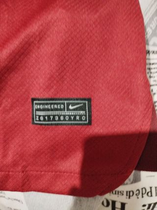 Camisa del Liverpool local Nike niño