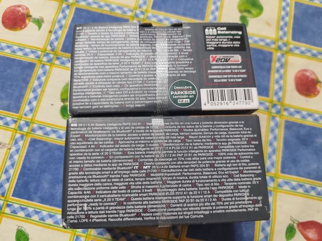 Batería inteligente Parkside 20V/4Ah