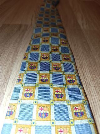 Corbata única del FC Barcelona