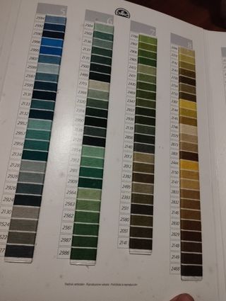 Carta de colores  RETORS 