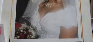 Vestido novia blanco talla 40