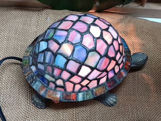 Lámpara TORTUGA en Tiffany