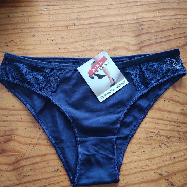 6 cuecas tamanho SM de algodão