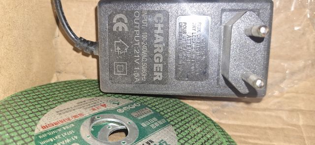 Mini amoladora angular bateria