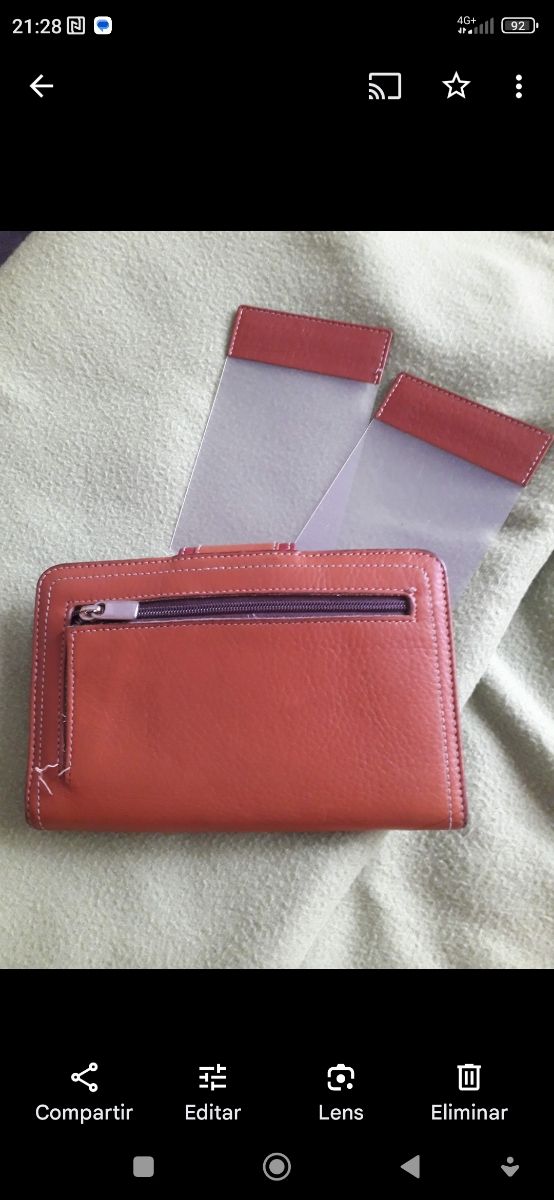 Cartera de piel de Ubrique