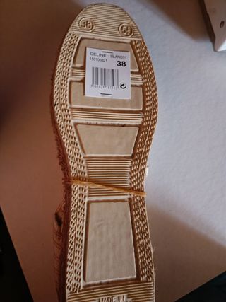 Alpargatas mujer sin estrenar