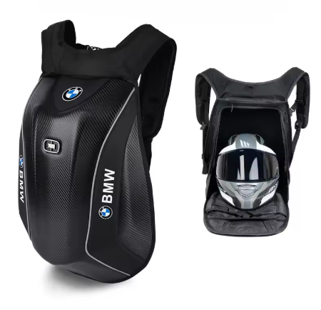 Mochila de fibra de carbono por marcas de moto