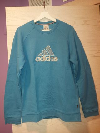 Sudadera azul Adidas chico talla M