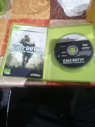 Juego CALL of DUTI 4 moderno warfare