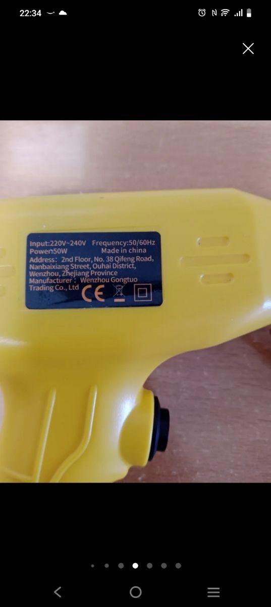 Soldador de Plásticos