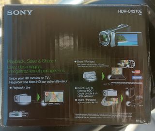 Câmara Filmar SONY HDR-CX210E Azul