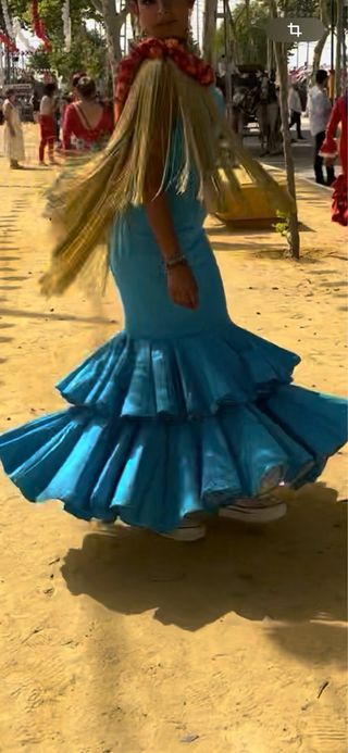 Traje flamenca