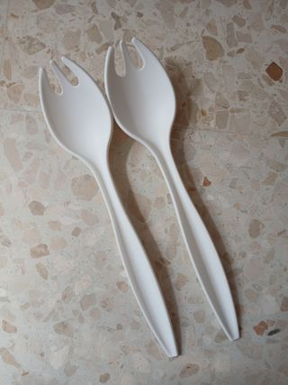 Juego cubiertos tupperware 