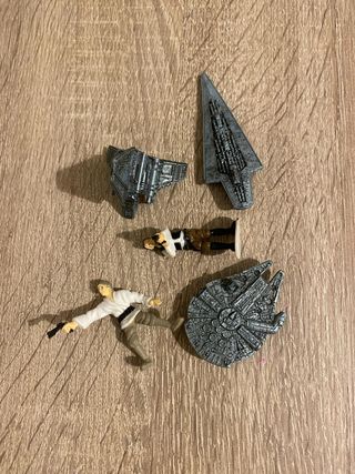 Figuras star wars sonrics micromachines
