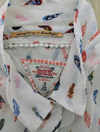 Blusa sin mangas bolsillo Berhska