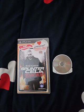 Juego psp Splintercell essentials