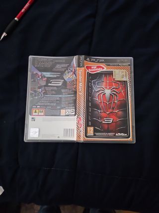 Juego psp spider-man tres