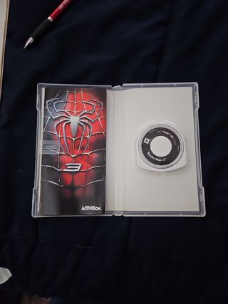Juego psp spider-man tres