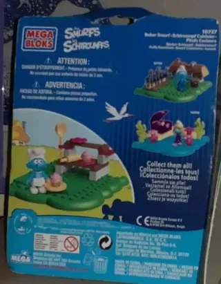 Figures set Puffo cuoco chef Smurf Pitufo Golosone