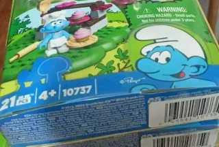 Figures set Puffo cuoco chef Smurf Pitufo Golosone