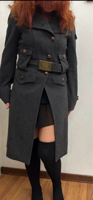 Cappotto Seventy tg.S/M. stile Millitare