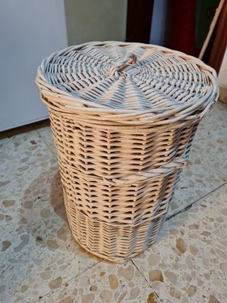Cesto de mimbre