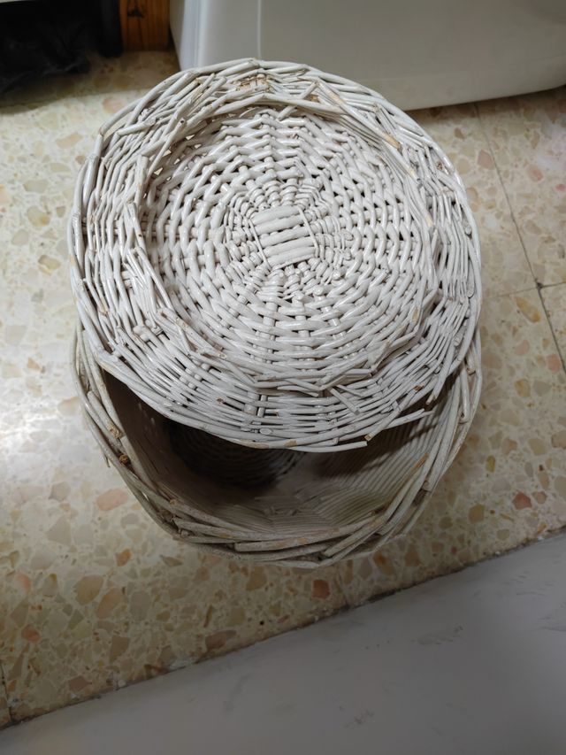 Cesto de mimbre